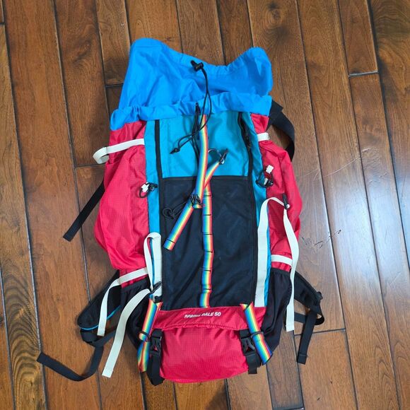 Chums Spring Dale 50 Backpack Outdoor Limited Edition Camping Hiking Rain Cover - Picture 7 of 11